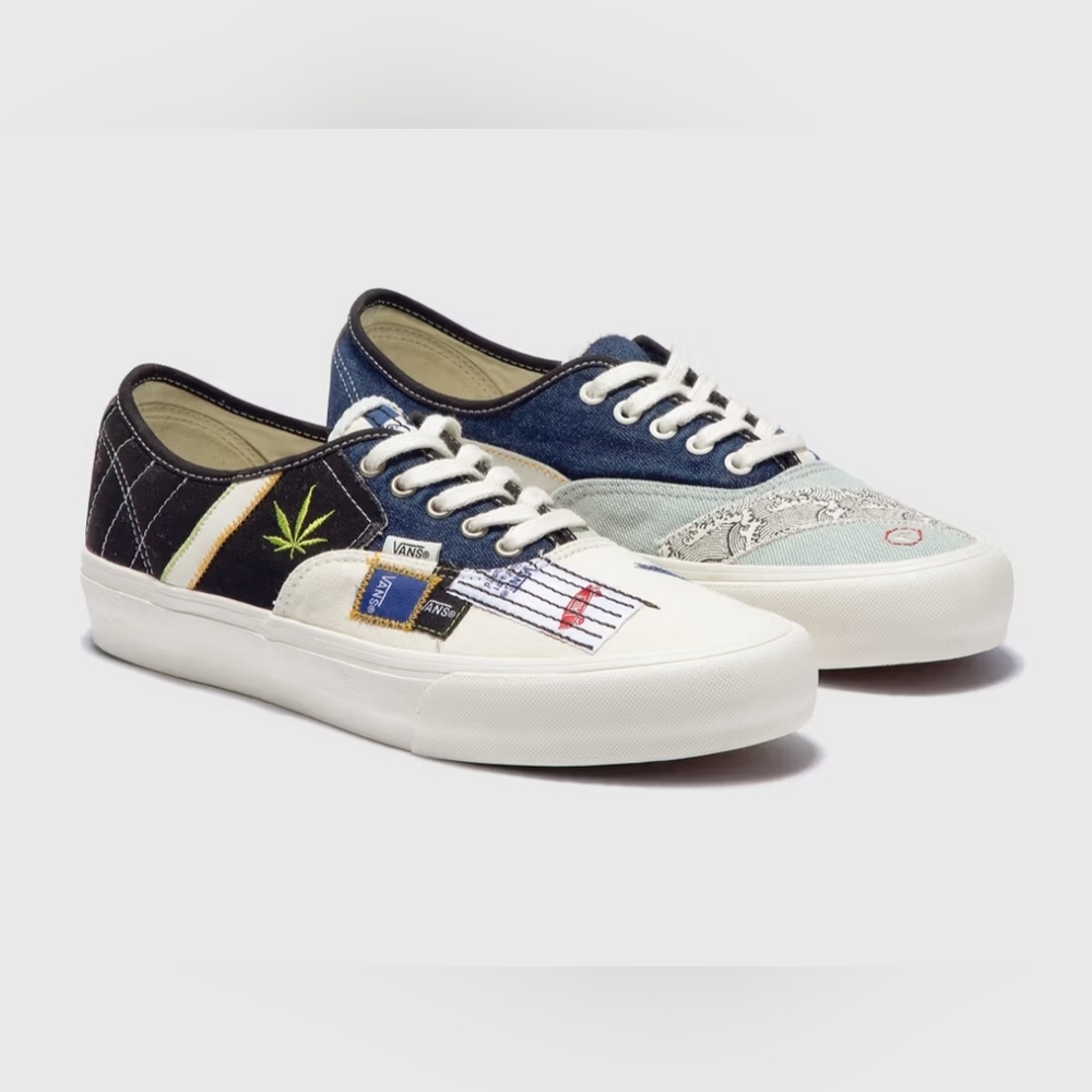 Vault x Vans VR3 Patchwork Sneakers Size 9